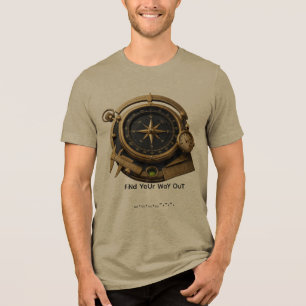 Camiseta Triblenda Instrumentos de Navegación Vintage Aventura Explor