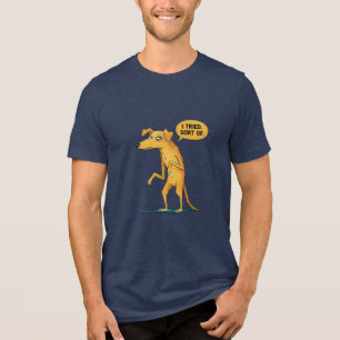 Camiseta Triblenda Intenté Tipo De Cita Sarcástica Divertida Relacion