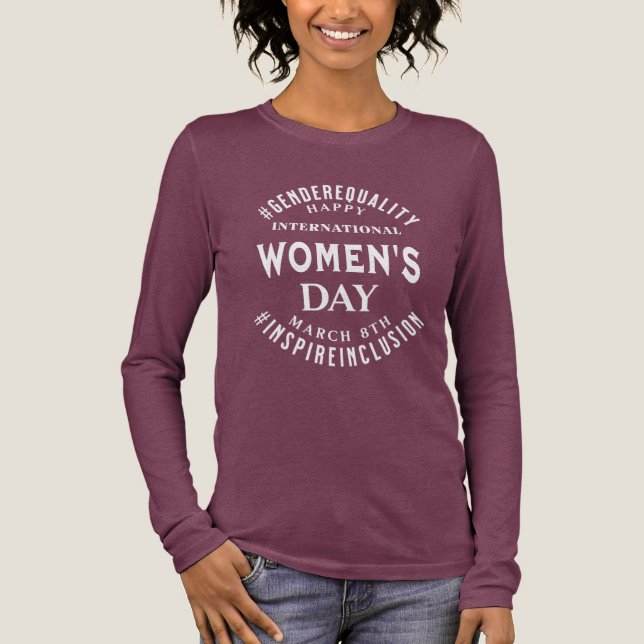 Camiseta Triblenda International Women's Day | March 8th Equality (Anverso)