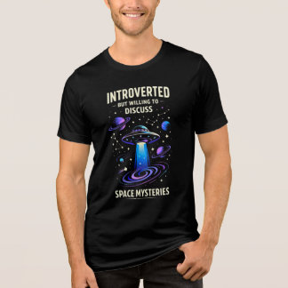 Camiseta Triblenda Introvertido Pero Dispuesto A Discutir Misterios D