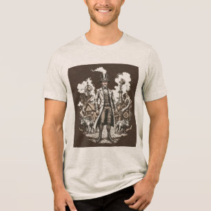 Camiseta Triblenda Inventor de Steampunk