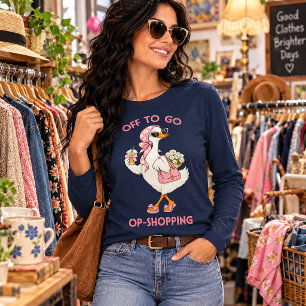 Camiseta Triblenda Ir De Compras De Oportunidades Compras Divertidas