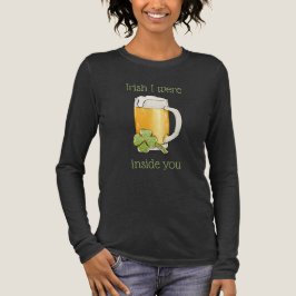 Camiseta Triblenda Irlandés desearía estar dentro de ti cerveza Día d