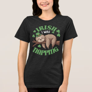 Camiseta Triblenda Irlandés, estaba echando una palmada - Graciosa lo