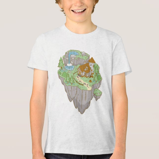 Camiseta Triblenda Isla de aventuras (Anverso)