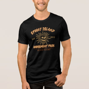 Camiseta Triblenda Isla espeluznante - Halloween de verano