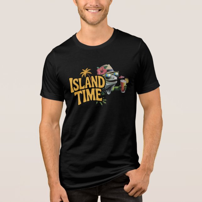 CAMISETA TRIBLENDA ISLAND TIME (Anverso)