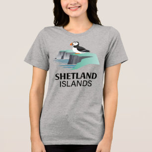 Camiseta Triblenda Islas Shetland Escocia Reino Unido