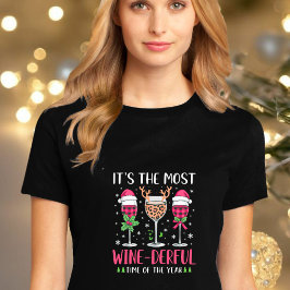 Camiseta Triblenda It’s the Most Wine-Derful Time of the Year T-Shirt