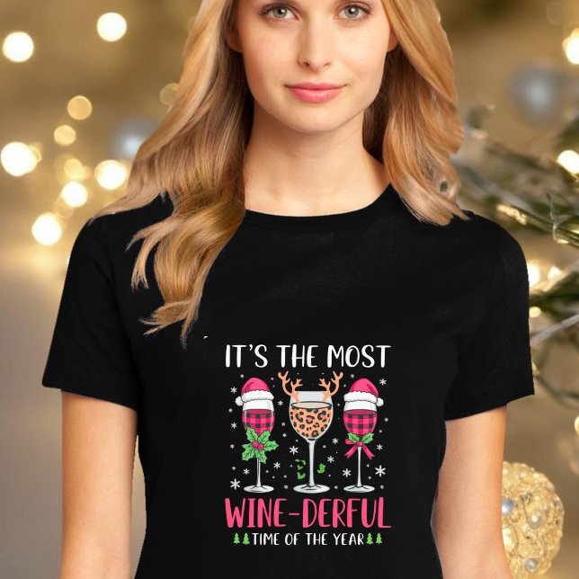 Camiseta Triblenda It’s the Most Wine-Derful Time of the Year T-Shirt (Subido por el creador)