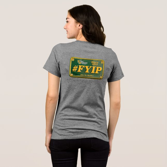 Camiseta Triblenda IYKYK de vuelta (Reverso Completo )