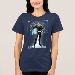 Camiseta Triblenda Jack Russell Terrier Patronus de Anime Ron Weasley