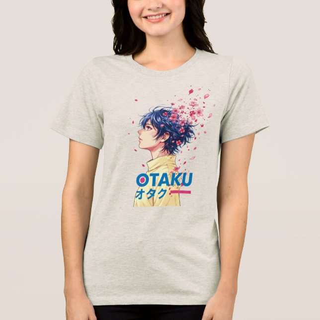 Camiseta Triblenda Japanese Otaku Aesthetic Minimalist Streetwear (Anverso)