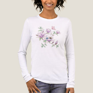 Camiseta Triblenda Jardín Mágico de Magnolias