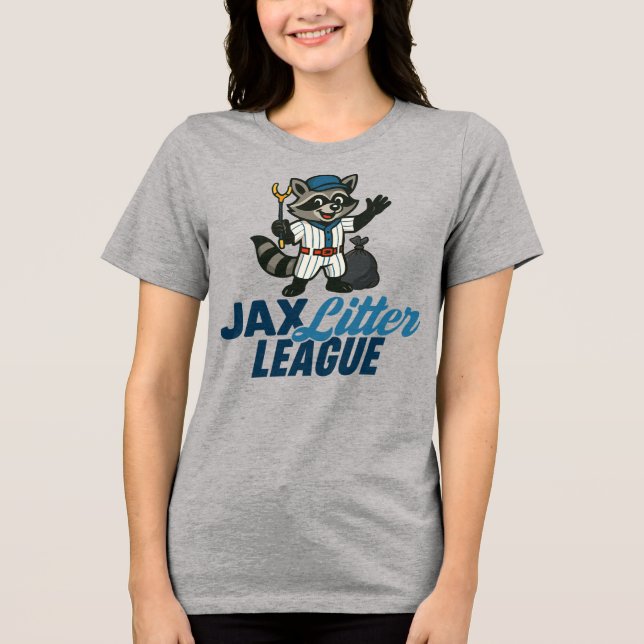 Camiseta Triblenda Jax Litter League (Anverso)