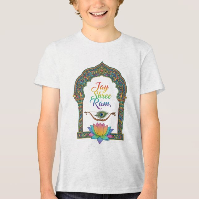Camiseta Triblenda Jay shree ram  (Anverso)