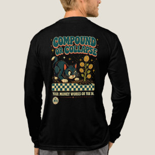 Camiseta Triblenda Jefe de gato emprendedor - Regalo de dinero frenét