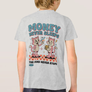 Camiseta Triblenda Jefe Gato Emprendedor - Regalo de Esfuerzo de Dine