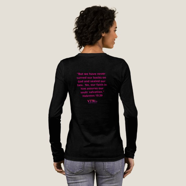 Camiseta Triblenda Jesús > Cultura Bella Canvas Long Sleeve Tee (Reverso Completo )