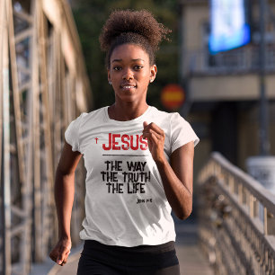 Camiseta Triblenda Jesús El Camino La Verdad La Vida Juan 14:6 Biblia