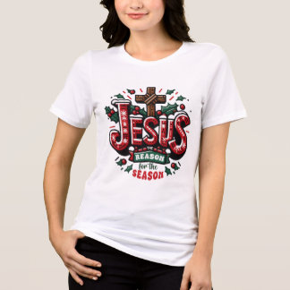 Camiseta Triblenda Jesús Es La Razón De La Temporada Cristiana
