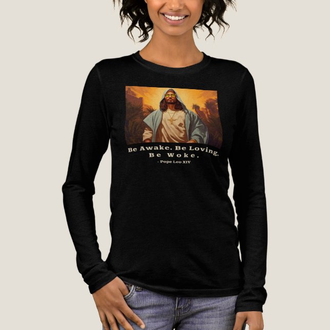 Camiseta Triblenda Jesús Moderno - *Despierta. Sé Amador. Despertar.* (Anverso)