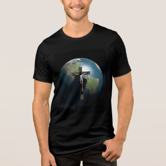 CAMISETA TRIBLENDA JESÚS SALVA