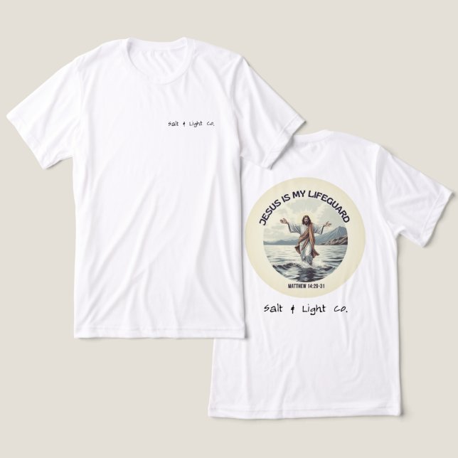 Camiseta Triblenda Jesus T-Shirt (Diseño Anverso y Reverso)