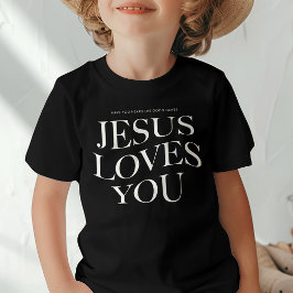 Camiseta Triblenda Jesús te ama | Aparato estético cristiano para niñ