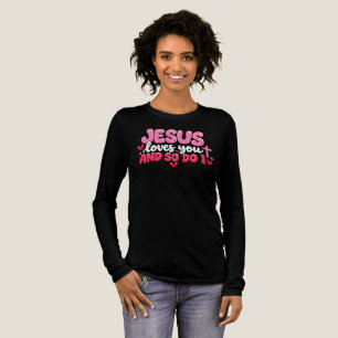 Camiseta Triblenda Jesús te ama y yo también