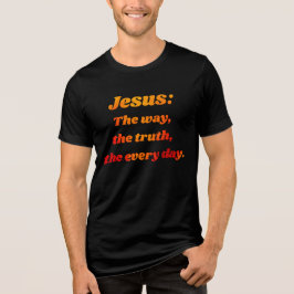 Camiseta Triblenda Jesús: Tu dirección diaria