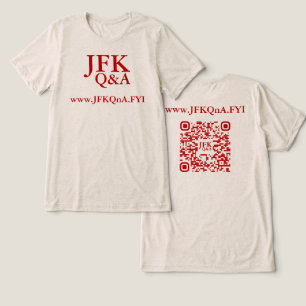 Camiseta Triblenda JFK Q&A Tri-Blend SHIRT