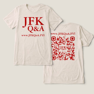 Camiseta Triblenda JFK Q&A Tri-Blend SHIRT