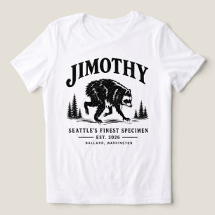 Camiseta Triblenda Jimothy Mapache El espécimen más fino de Seattle D