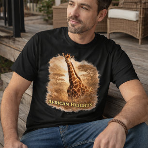Camiseta Triblenda Jirafa de African Heights   Orgullo de la vida sil