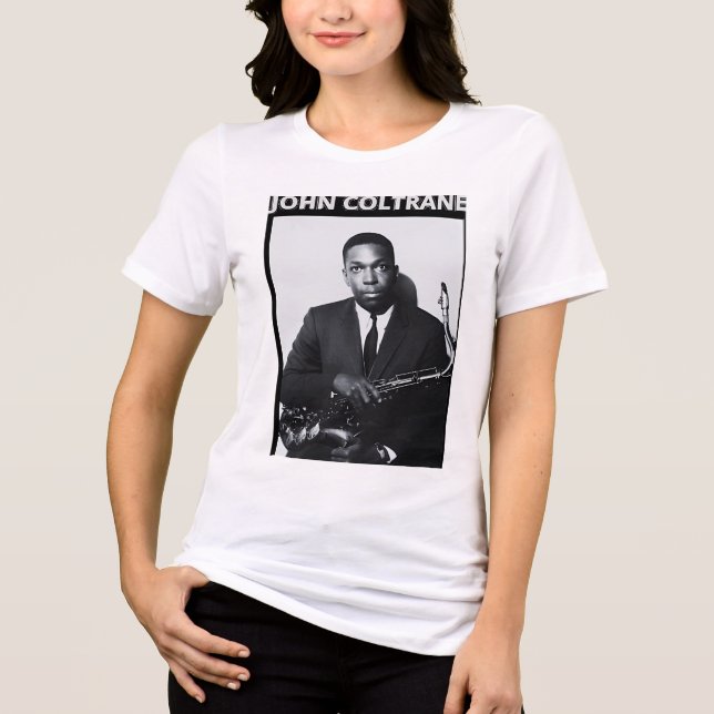 Camiseta Triblenda John Coltrane (Anverso)