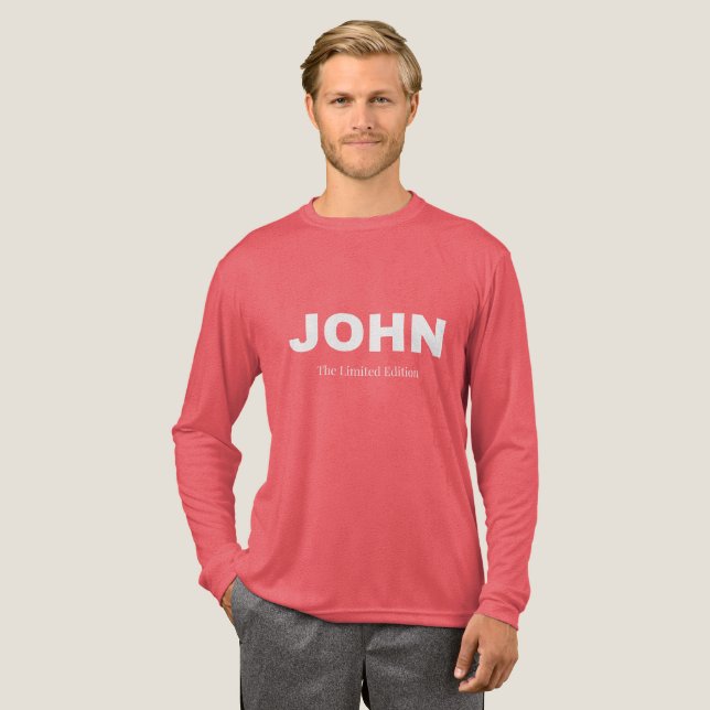 Camiseta Triblenda JOHN La Edición Limitada (Anverso Completo)
