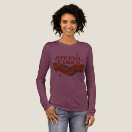 Camiseta Triblenda Joyful Vibes Long Sleeve T-shirt