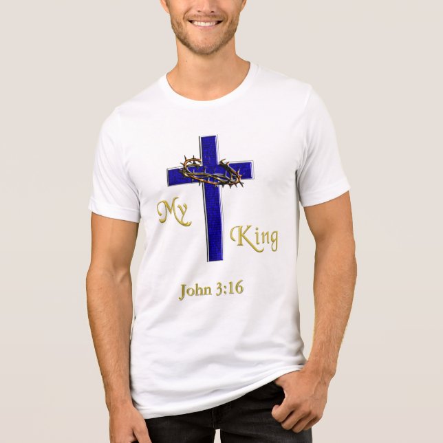 Camiseta Triblenda Juan 3:16 (Anverso)