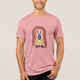 Camiseta Triblenda Juego de "Down-A-Clown" de Carnaval - Payaso retro