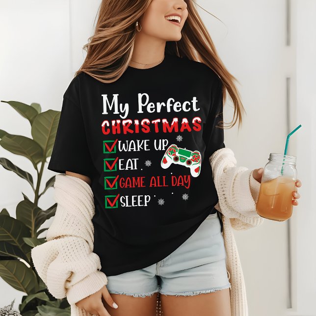 Camiseta Triblenda Juego de Navidades divertidos para dormir (Subido por el creador)
