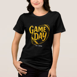 Camiseta Triblenda Juego Día de Acción de Gracias Temporada de Diseño