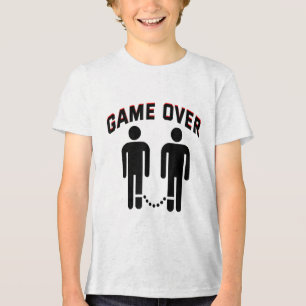 Camiseta Triblenda Juego matrimonial sobre el compromiso de propuesta
