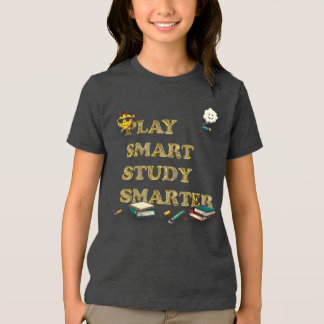 Camiseta Triblenda Jugar con inteligencia, estudiar con más inteligen