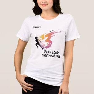 Camiseta Triblenda Jugar en voz alta: Propietar tu Runner de Pace 13 