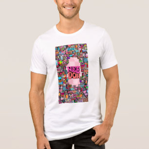 Camiseta Triblenda Juguete Sensorial Colorido Gráfico de Fidget ( Nee
