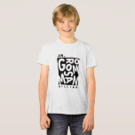 Camiseta Triblenda Junior Jr. Groomsman, fiesta de bodas<br><div class="desc">Moderno boda Junior Jr. Groomsman camiseta de mezcla trípica,  camiseta de tipografía negra. Un regalo perfecto para los miembros de tu fiesta de bodas.</div>