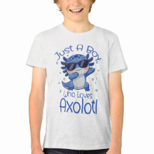 Just A Boy Who Loves Axolotl 