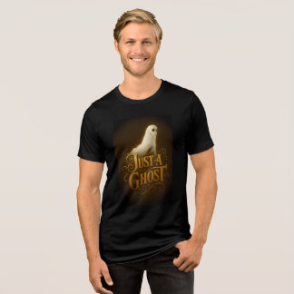 Camiseta Triblenda Just a Ghost Vintage Halloween Art