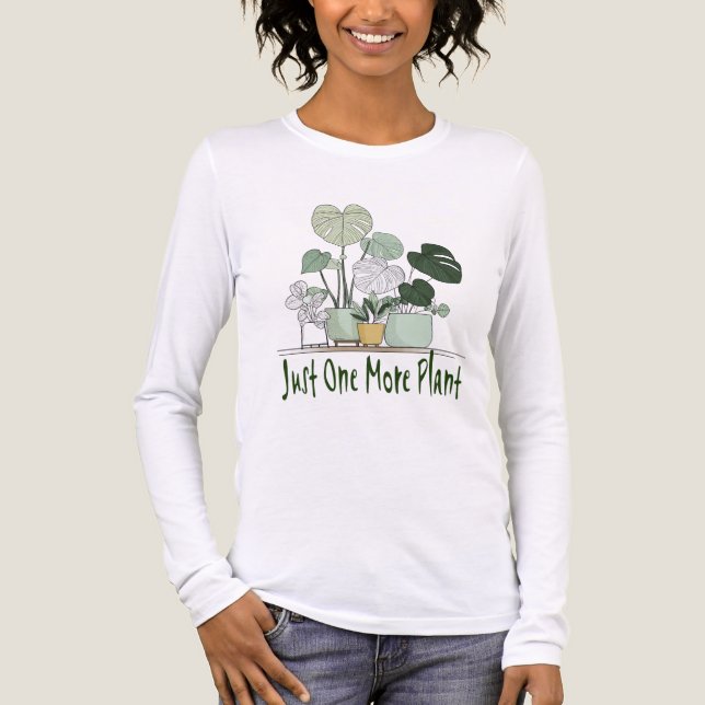 Camiseta Triblenda Just One More Plant (Anverso)